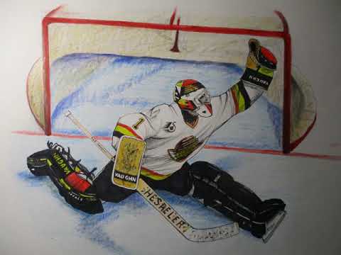 480x360 nhl hockey goalie kirk mclean step - Hockey Goalie Drawing