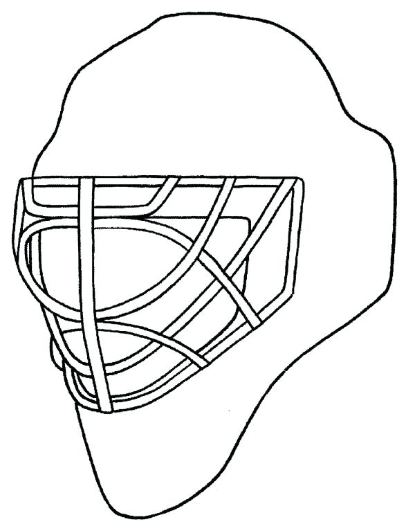 Hockey Helmet Drawing At Explore Collection Of Hockey Helmet Drawing 