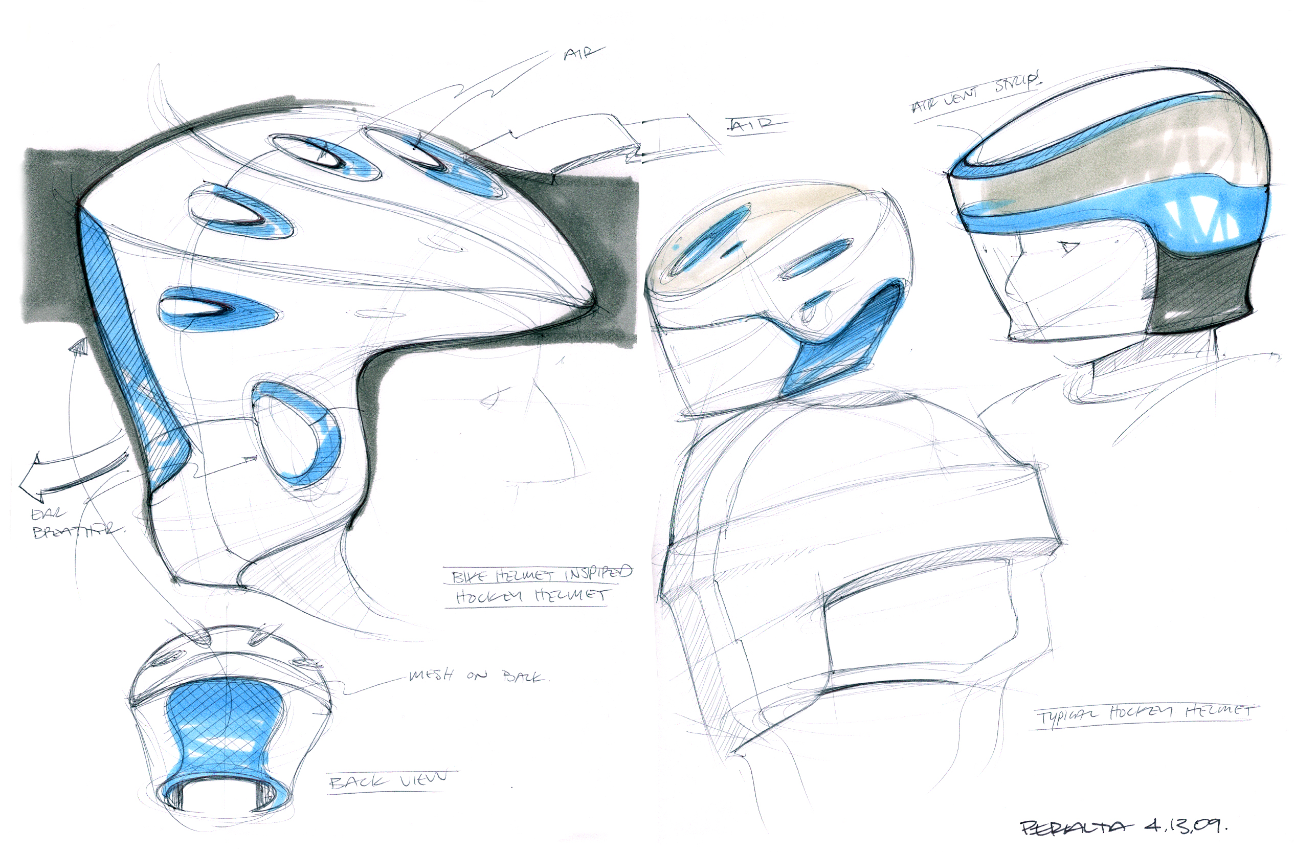 2530x1666 Hockey Helmet Lineweights - Hockey Helmet Drawing