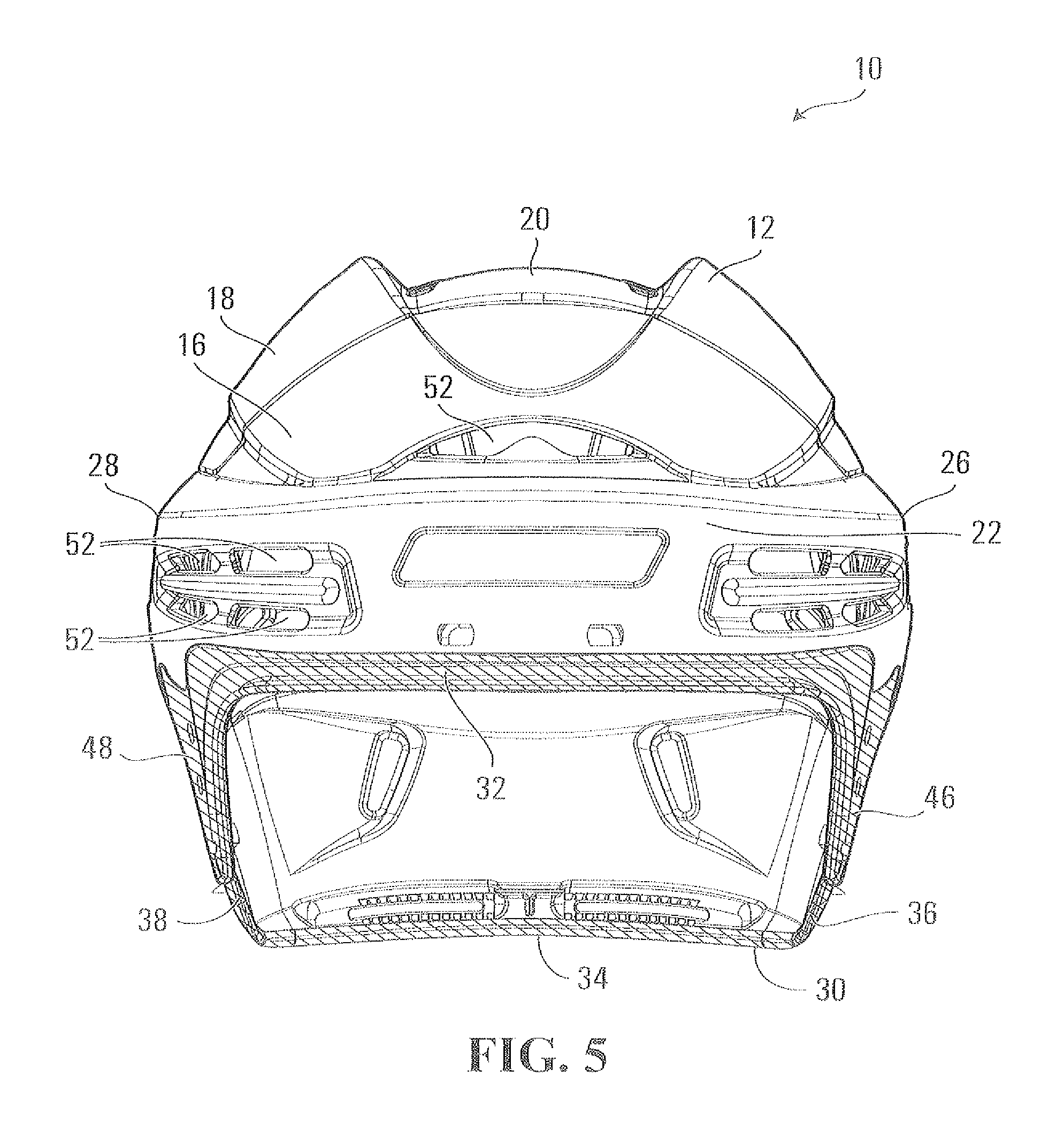 1989x2129 Patent - Hockey Helmet Drawing