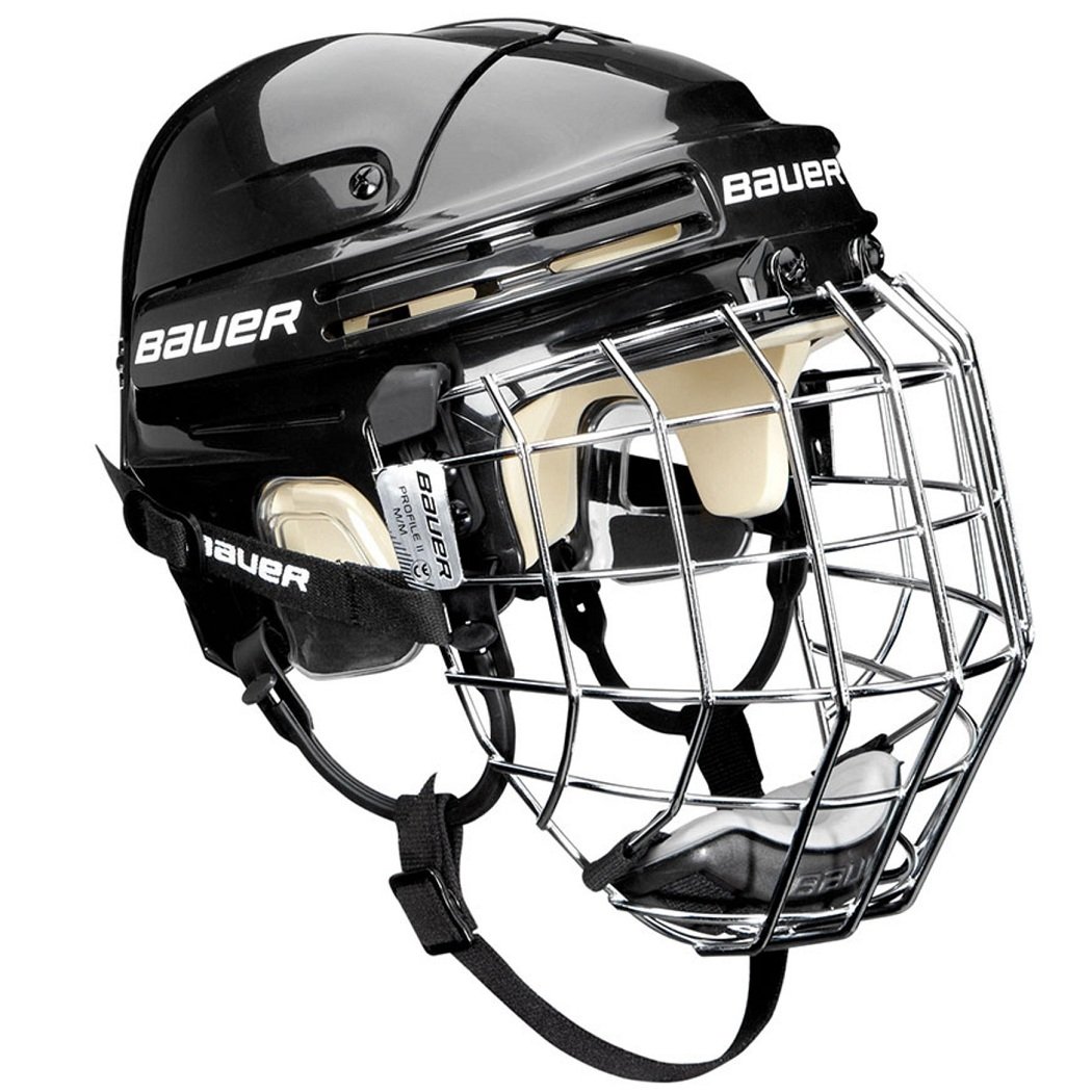 1050x1050 Bauer Senior Hockey Helmet Combo Ii - Hockey Helmet Drawing