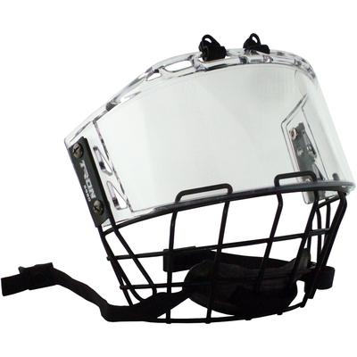 400x400 Tron Hockey Helmet Cage Shield Combo - Hockey Helmet Drawing
