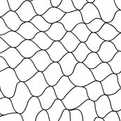 173x173 Fishnet - Hockey Net Drawing