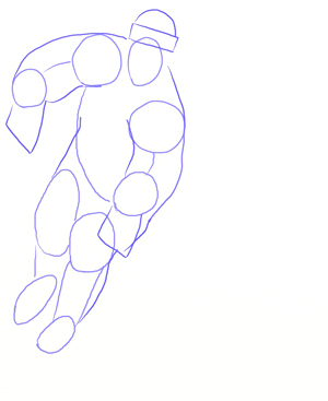 300x367 How To Draw A Hockey Player - Hockey Player Drawing