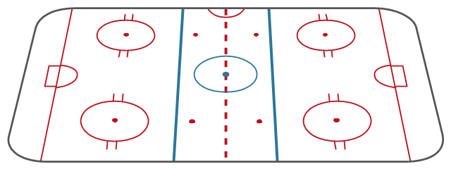640x240 ice hockey rink diagram ice hockey positions diagram ice - Hockey Rink Drawing