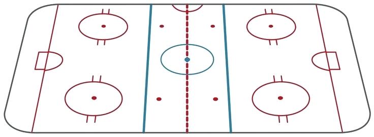 Hockey Rink Drawing at PaintingValley.com | Explore collection of