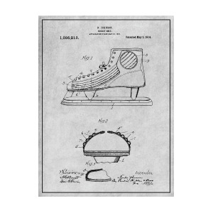 Hockey Skate Drawing