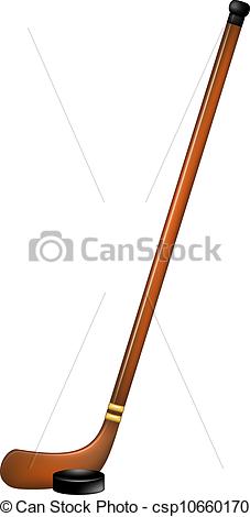 227x470 ice hockey stick and puck on white background - Hockey Stick And Puck Drawing