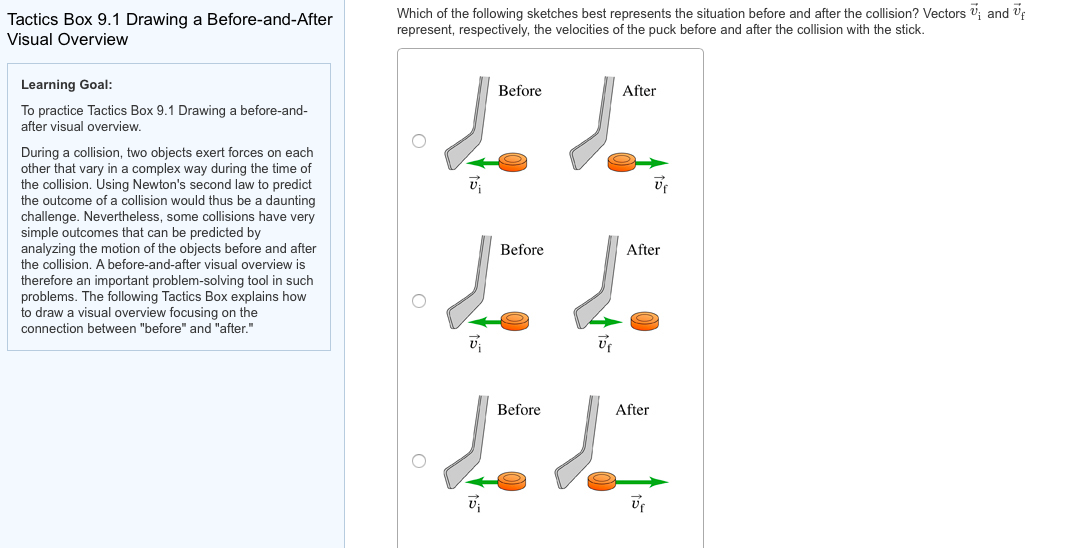 1075x548 solved an ice hockey puck slides along the ice, approachi - Hockey Stick And Puck Drawing