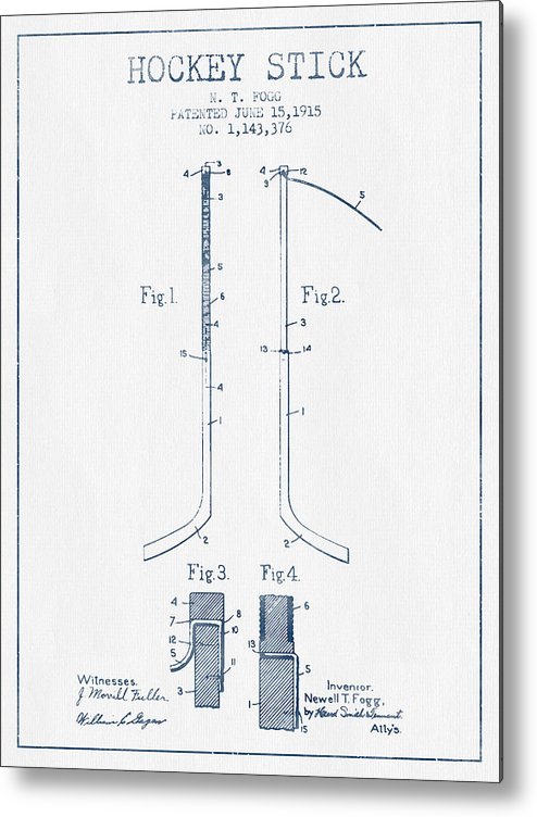 494x752 hockey stick patent drawing - Hockey Stick Drawing