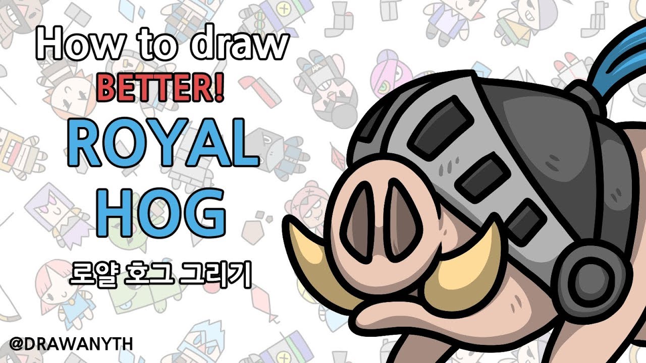 1280x720 how to draw royal hog better! clash royale - Hog Drawing