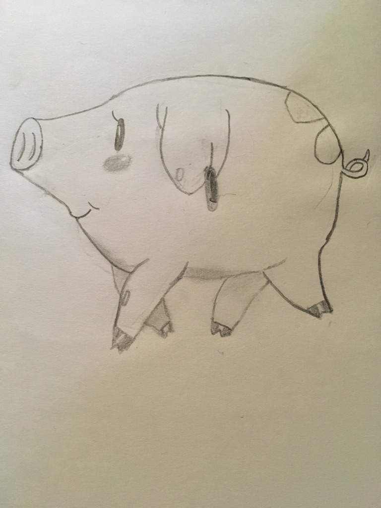 768x1024 hog drawing seven deadly sins amino - Hog Drawing