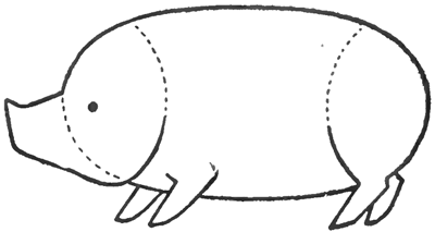 400x224 how to draw cartoon hogs and pigs in simple to follow steps - Hog Drawing
