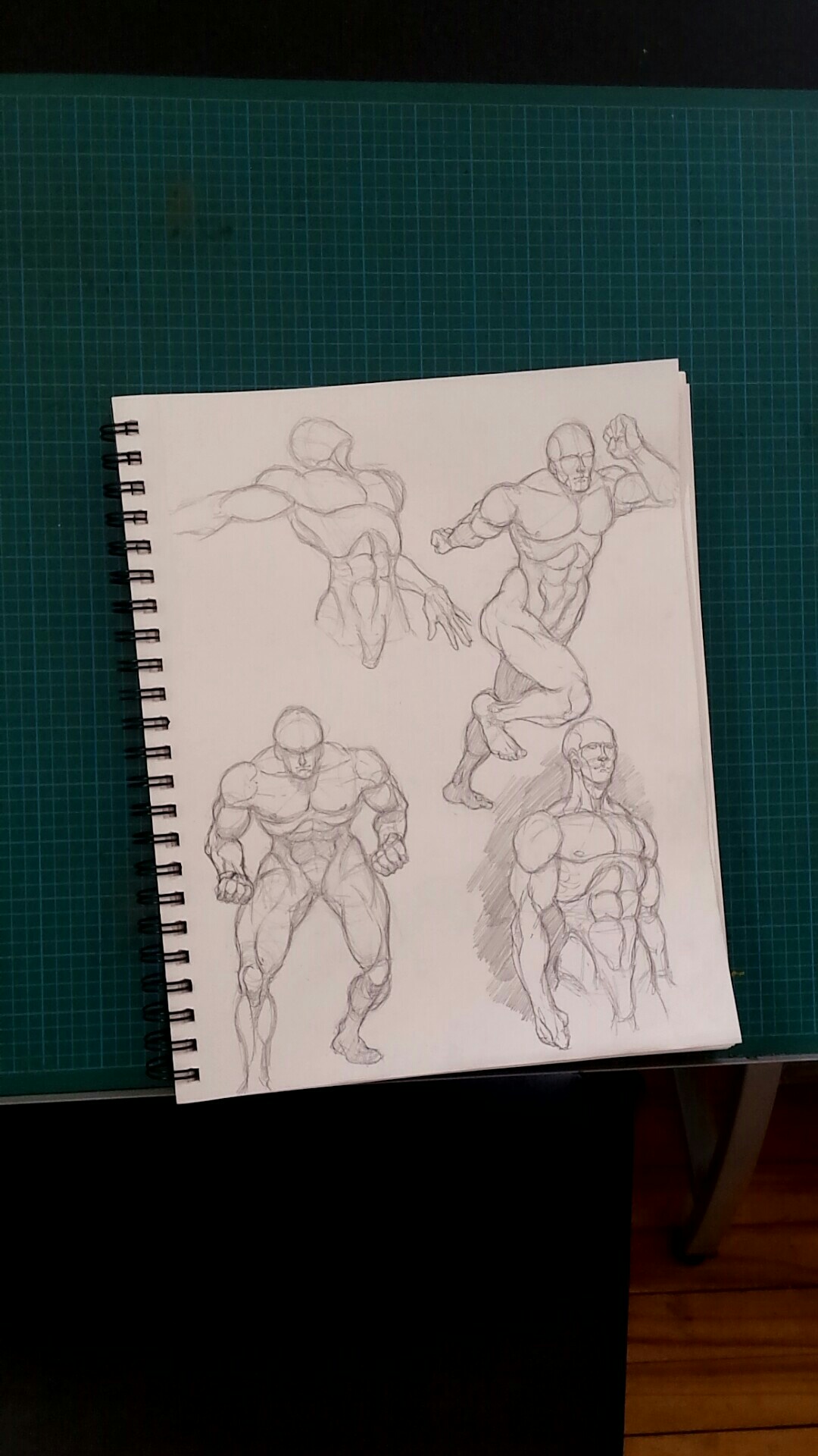 1080x1920 Sketches After Studying Burne Hogarth's Dynamic Figure Drawing - Hogarth Dynamic Figure Drawing