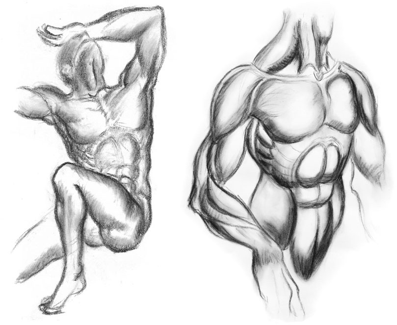 809x662 Dynamic Figures I Sketchblog Of Nela Dunato - Hogarth Dynamic Figure Drawing