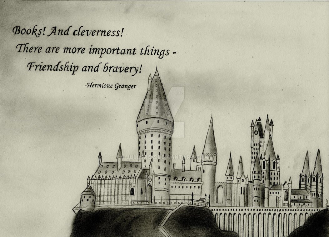 1053x758 Hogwarts Castle - Hogwarts Castle Drawing