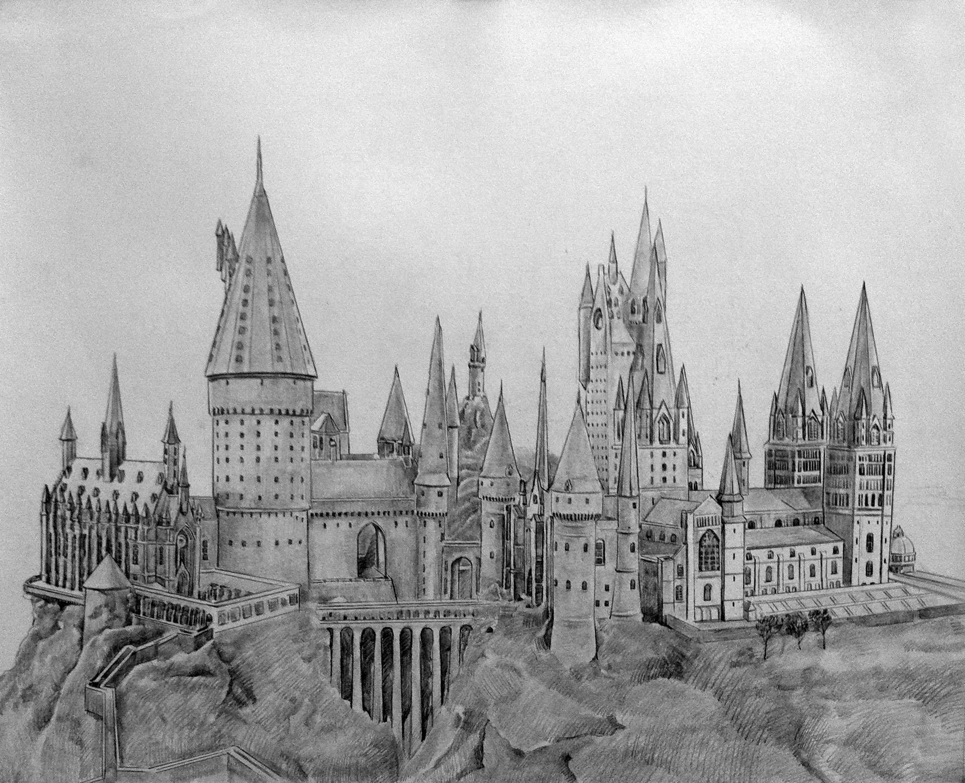 Hogwarts Drawing at Explore collection of Hogwarts
