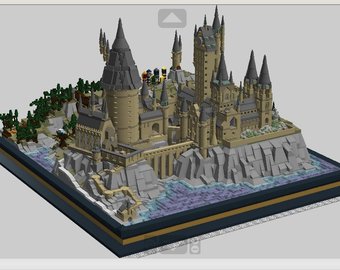 340x270 hogwarts drawing etsy - Hogwarts Drawing