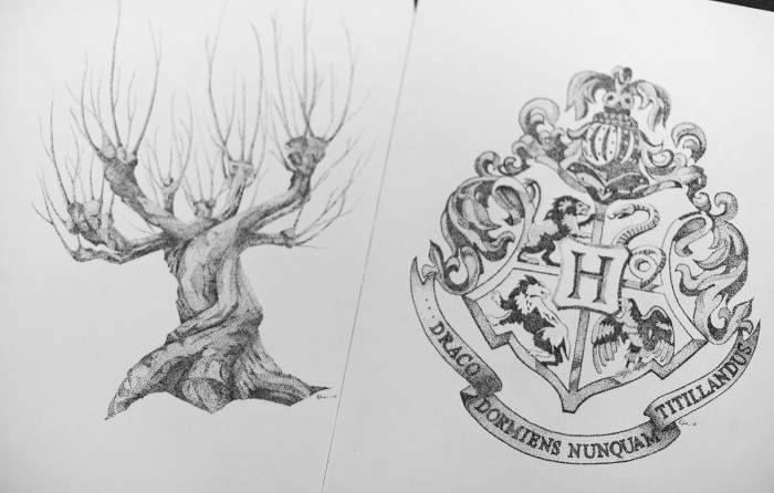 700x446 a hogwarts inspired first attempt - Hogwarts Drawing