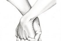 210x140 Tag Holding Hands Drawing Tutorial - Holding Hands Drawing Easy