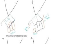 200x150 How To Draw How To Draw - Holding Hands Drawing Step By Step