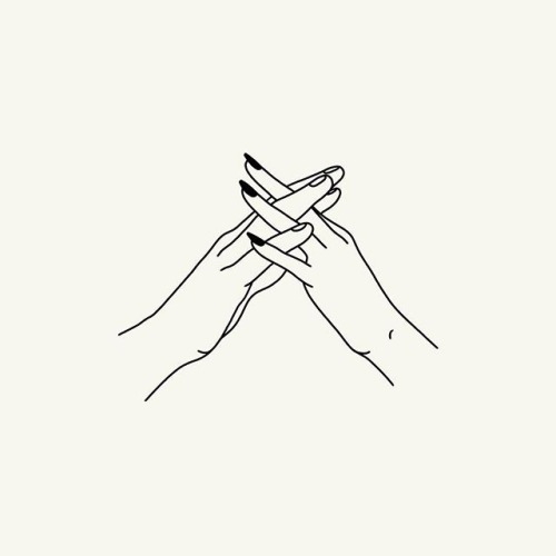 500x500 Tumblr Hand Drawings - Holding Hands Tumblr Drawing