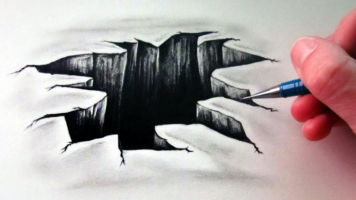 1500x844 how to draw hole step - Hole Drawing