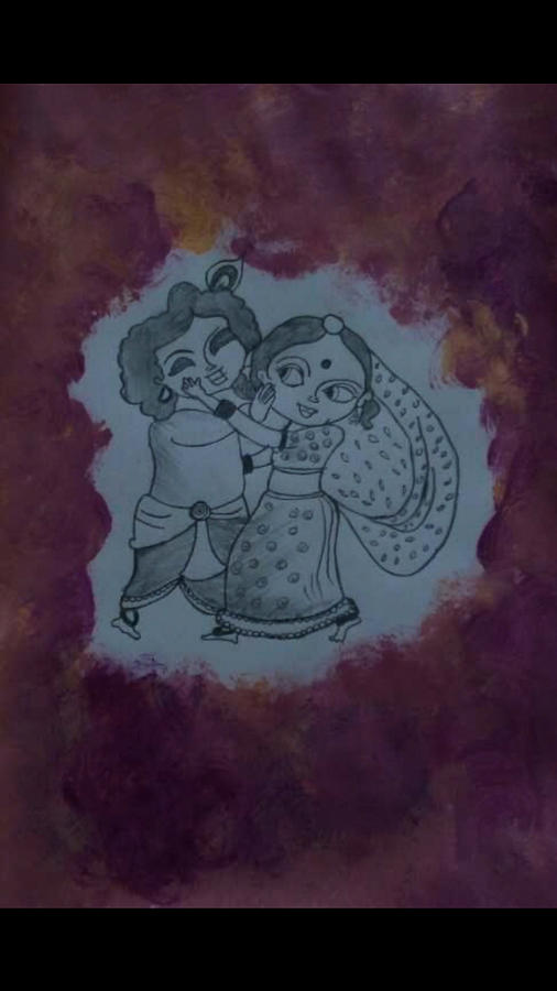 506x900 Holi Drawing - Holi Drawing