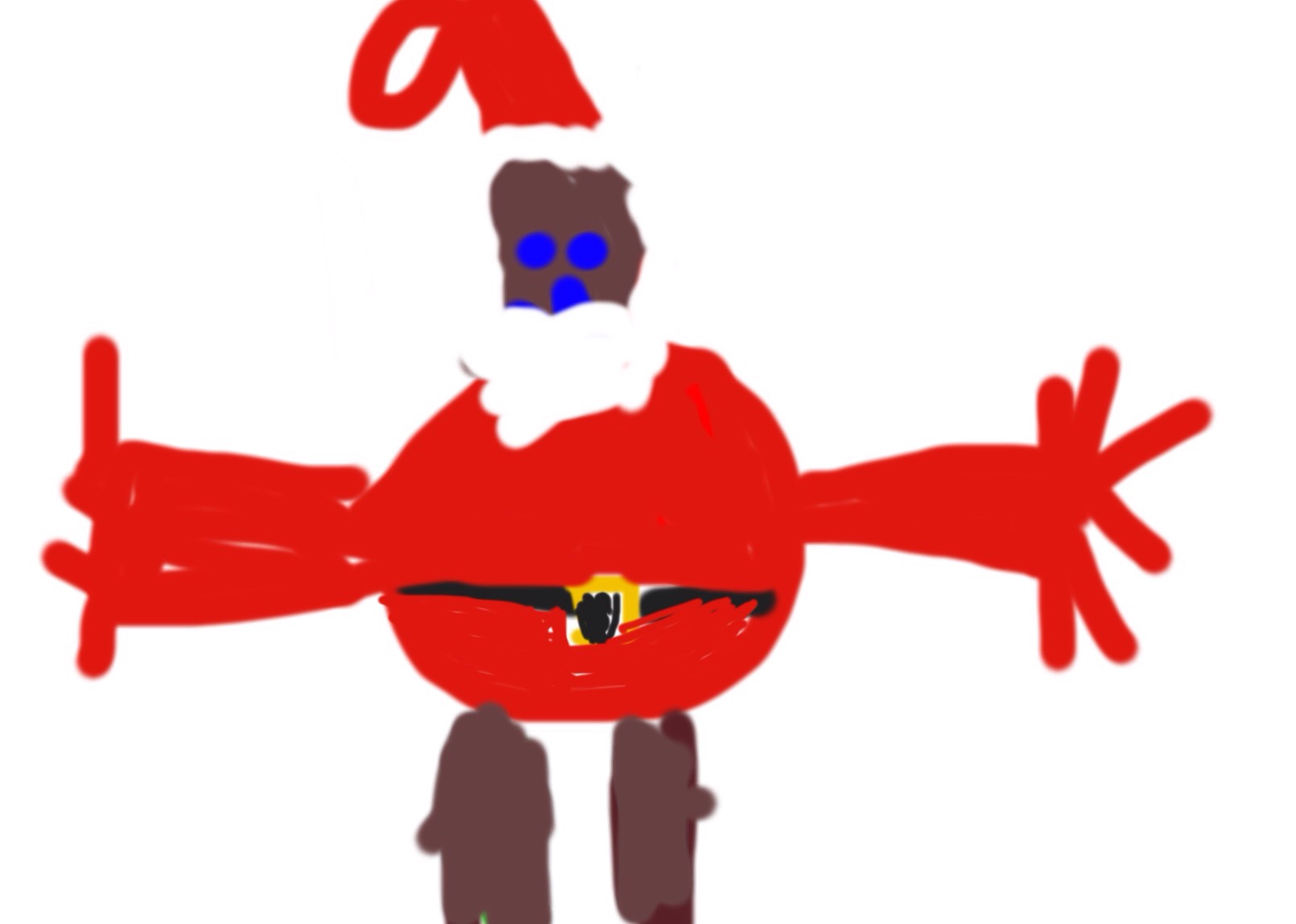 1610x1148 santa holiday drawings - Holiday Drawings