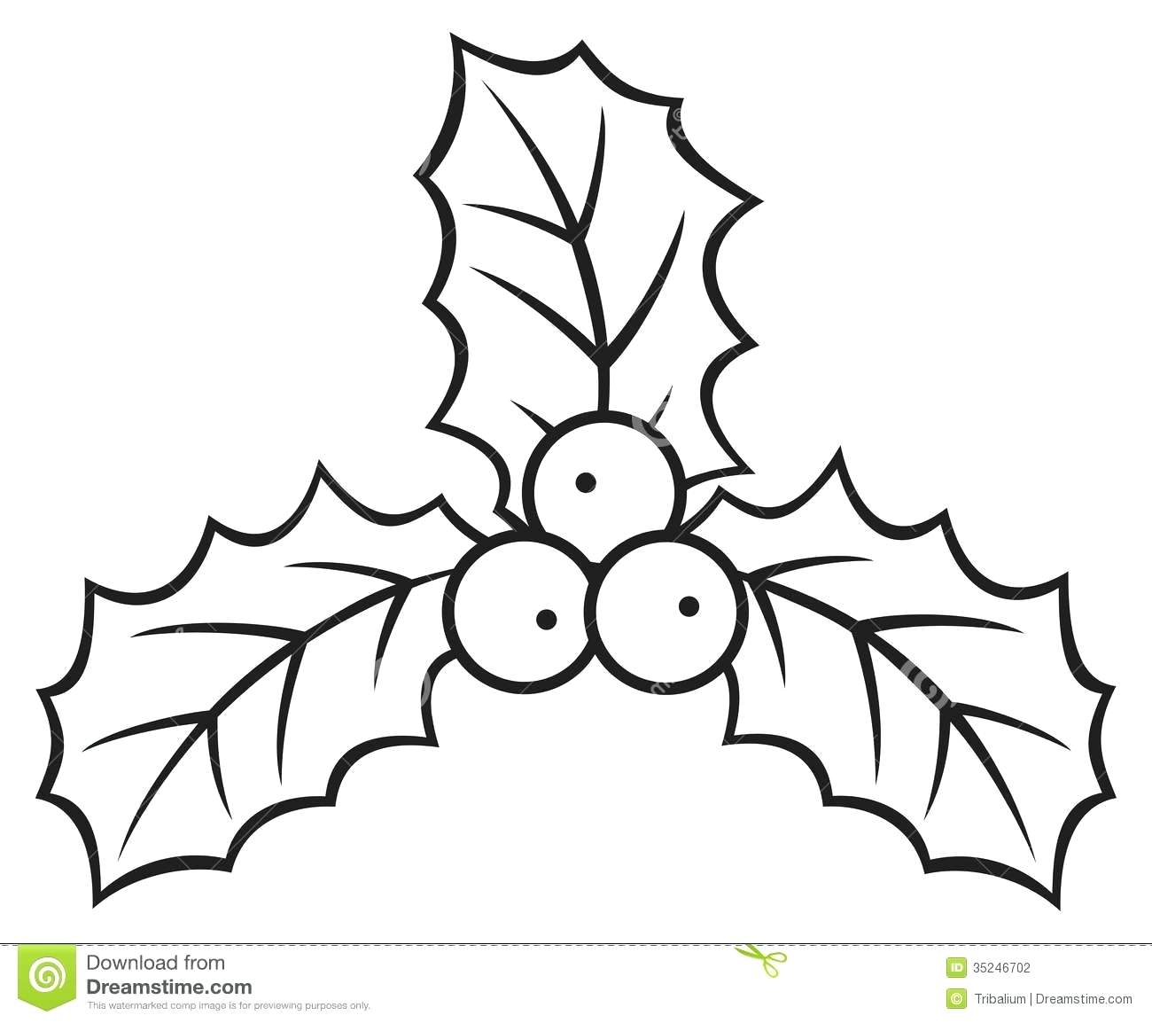 1300x1154 christmas holly coloring pages - Holly Drawing