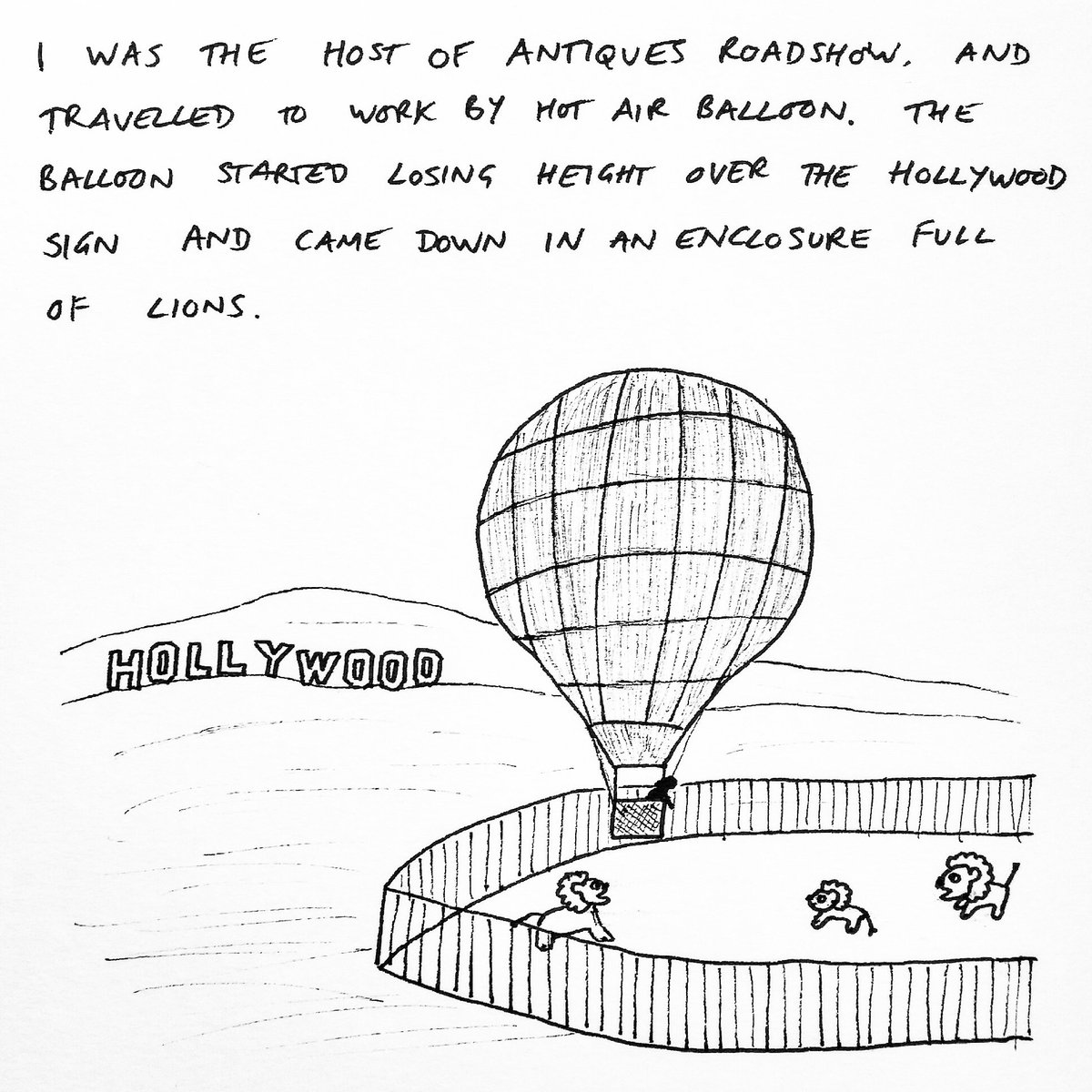 1200x1200 fran heath - Hollywood Sign Drawing