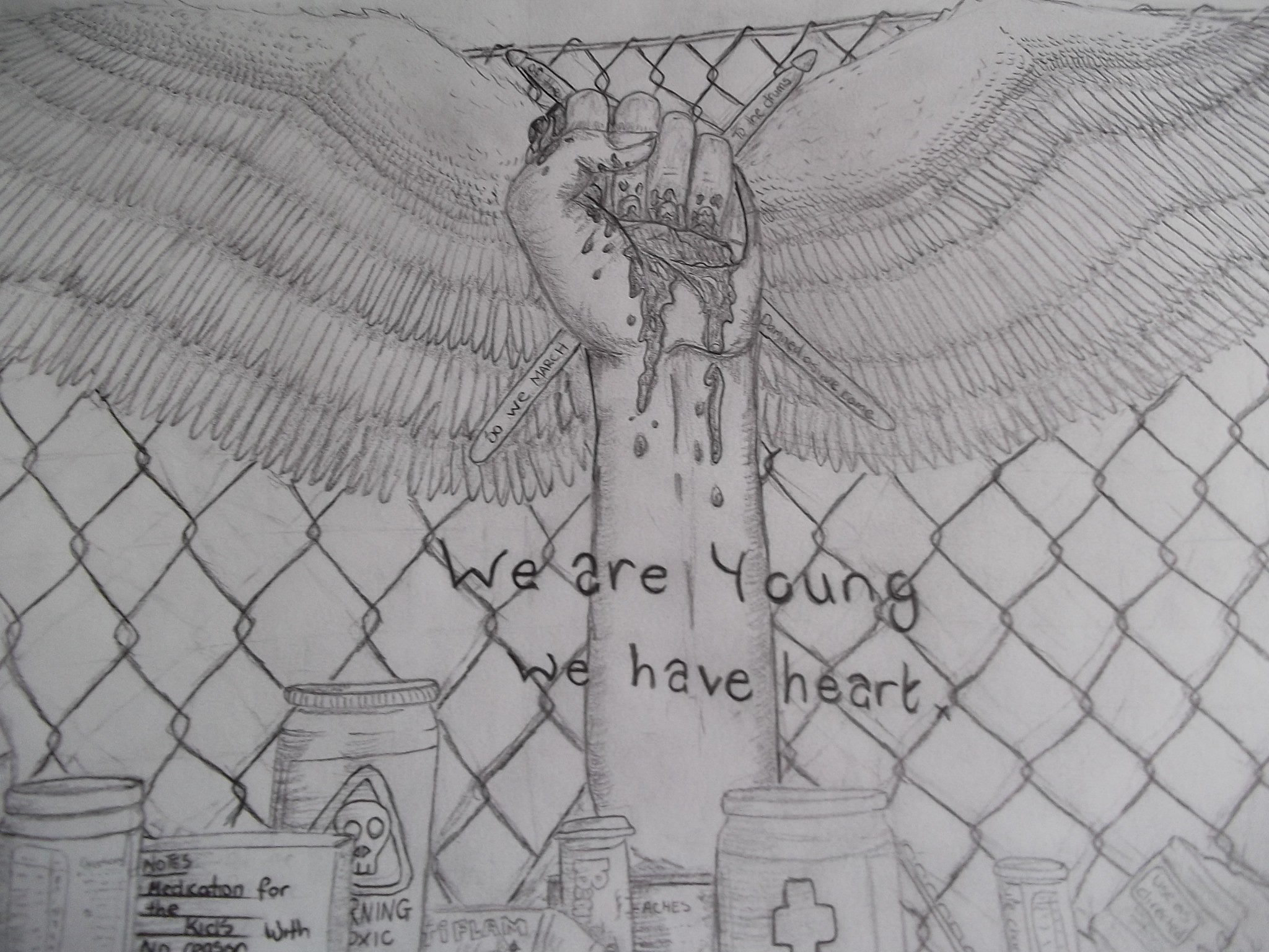 2048x1536 hollywood drawing cool for free download - Hollywood Undead Drawings