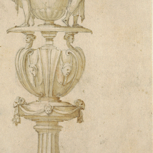 300x300 drawing, design for a reliquary of the holy cross, ca - Holy Cross Drawing