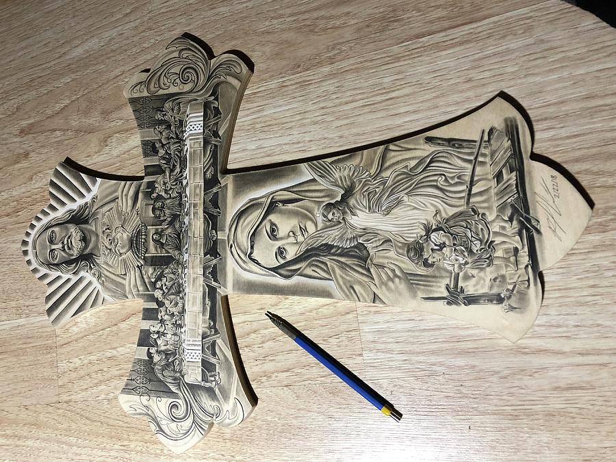 900x675 holy cross drawing - Holy Cross Drawing