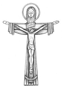 216x300 holy cross drawings - Holy Cross Drawing
