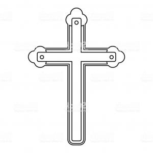 300x300 outline screwdriver hammer cross drawing graphic vector soidergi - Holy Cross Drawing