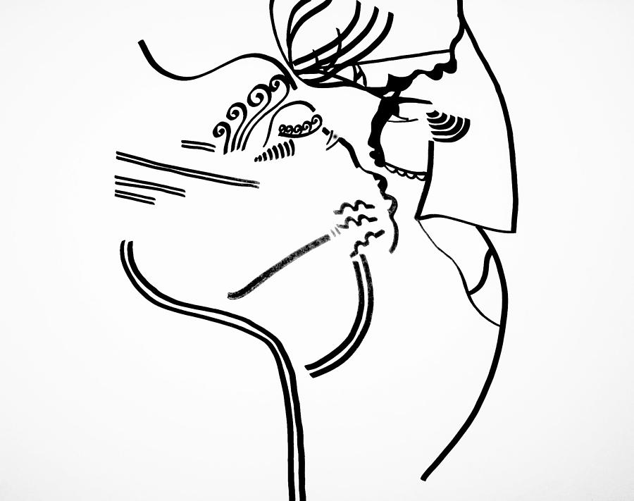 900x711 Holy Family Drawing - Holy Family Drawing