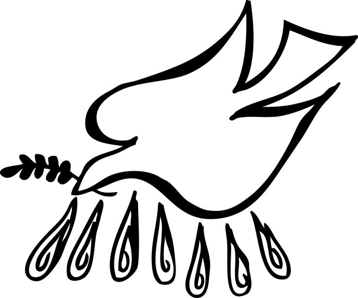 736x614 collection of free spirit clipart easy sales clipart download - Holy Spirit Dove Drawing
