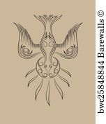 152x179 Art Print Of Dove Holyspirit Sketch Drawing Barewalls Posters - Holy Spirit Drawing