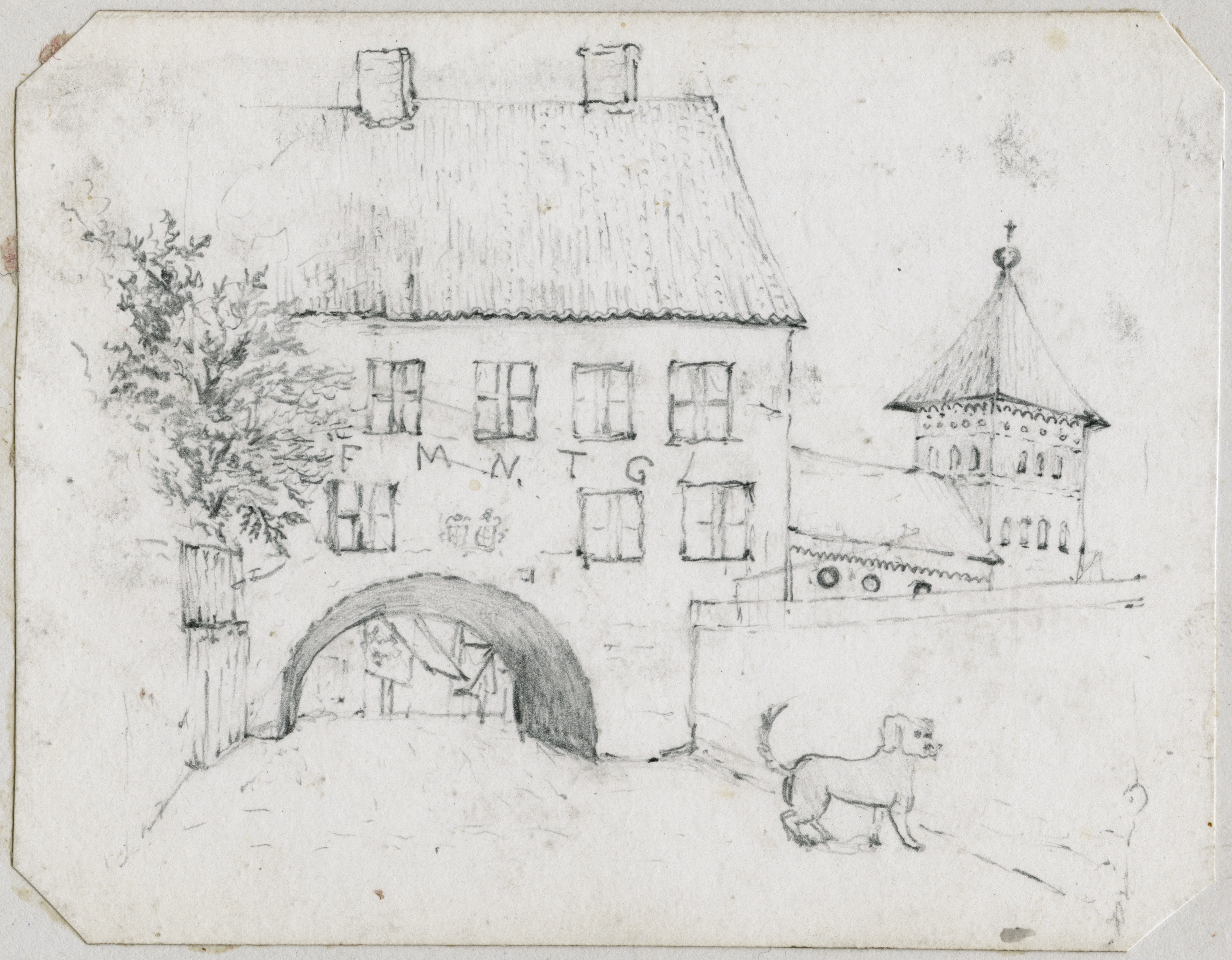 4003x3121 drawing of the church of the holy trinity in uppsala cabinet - Holy Trinity Drawing