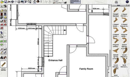 500x299 software for planning home improvement or house renovation project - Home Improvement Drawings