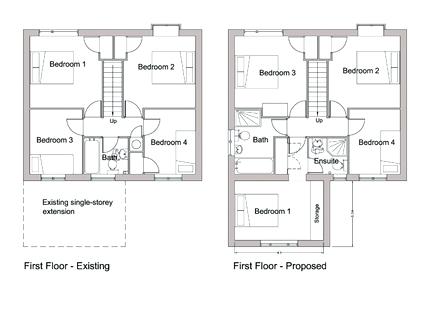 440x320 simple house floor plans simple house floor plan measurements - Home Plan Drawing