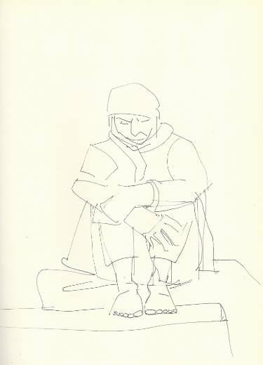 375x520 Homeless Drawing - Homeless Drawing