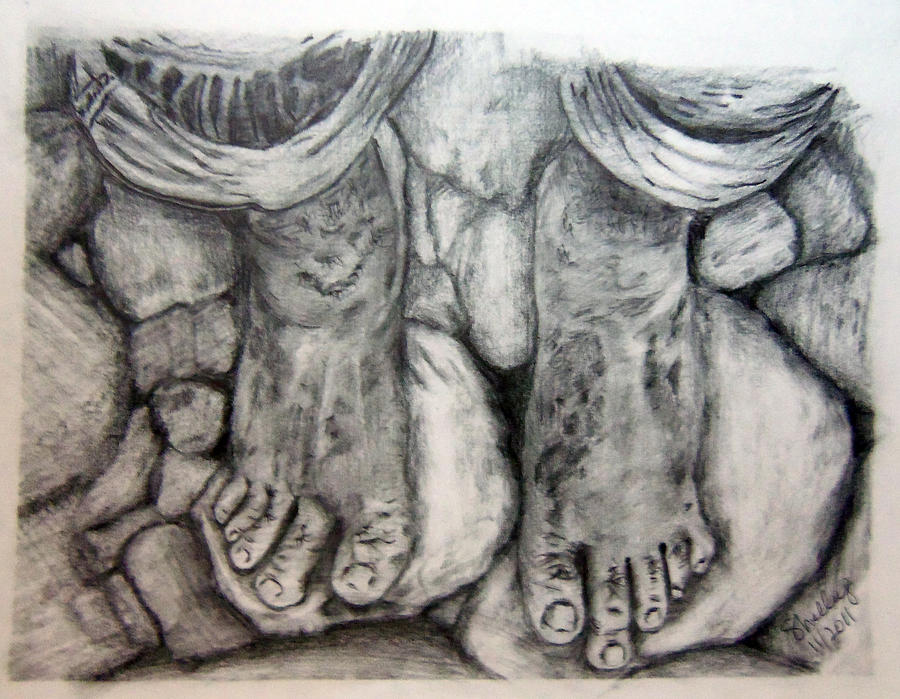 900x699 Homeless Feet Drawing - Homeless Drawing