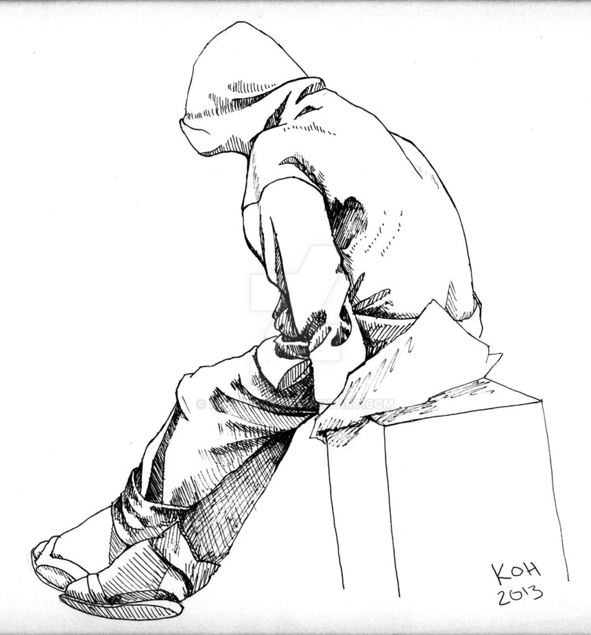 862x926 Homeless Drawing - Homeless Drawing