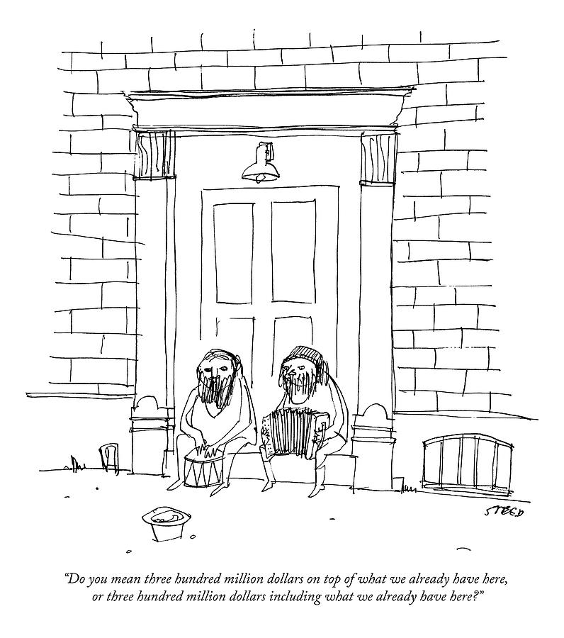 796x900 One Sitting Homeless Man Speaks To Another Drawing - Homeless Drawing