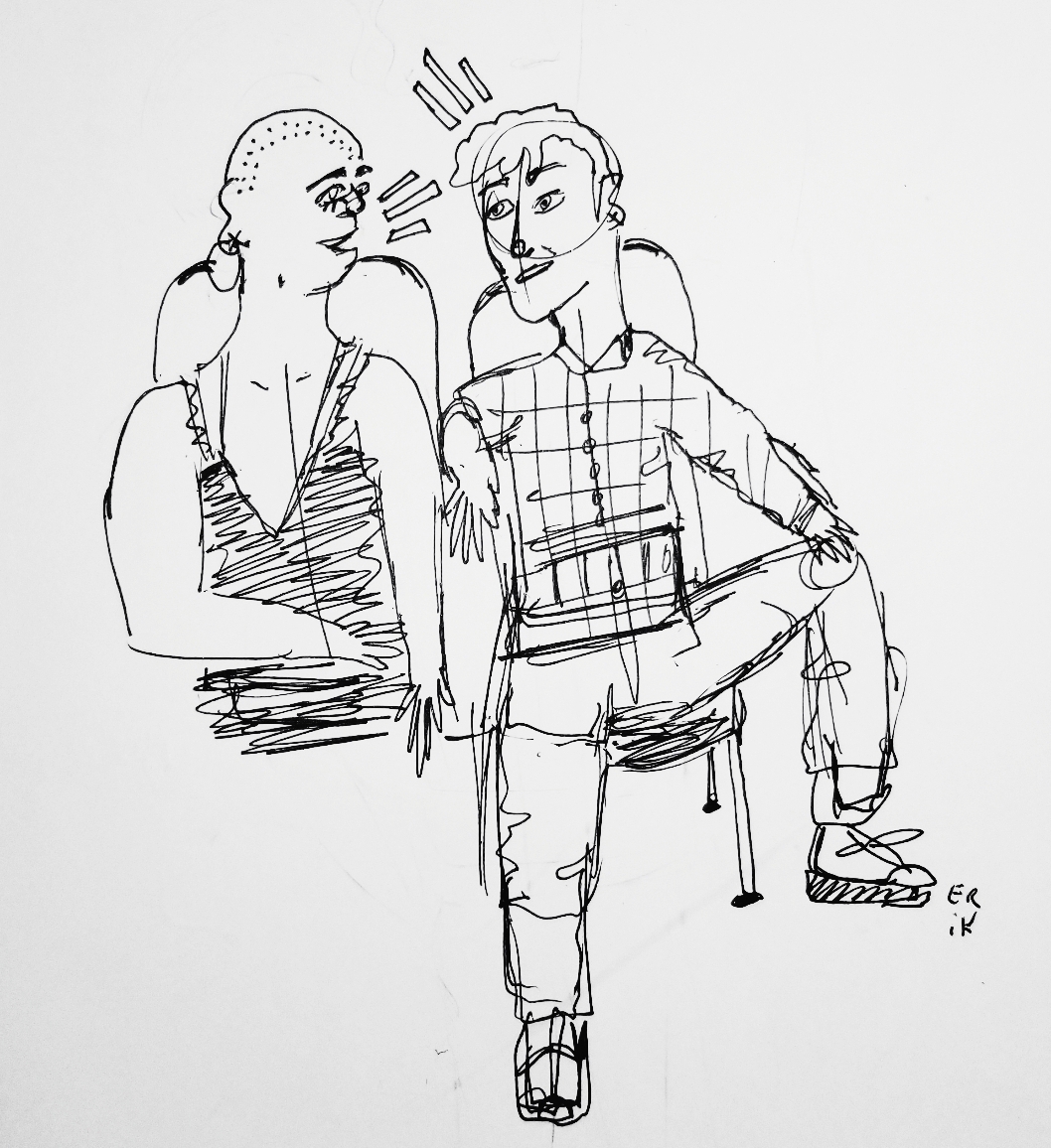 1058x1156 Drew My Homies Sketches - Homies Drawings