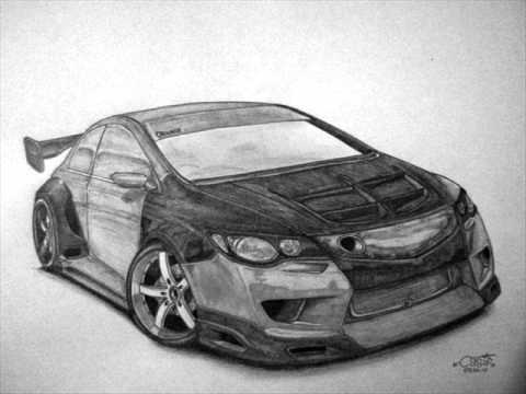 Honda Drawing