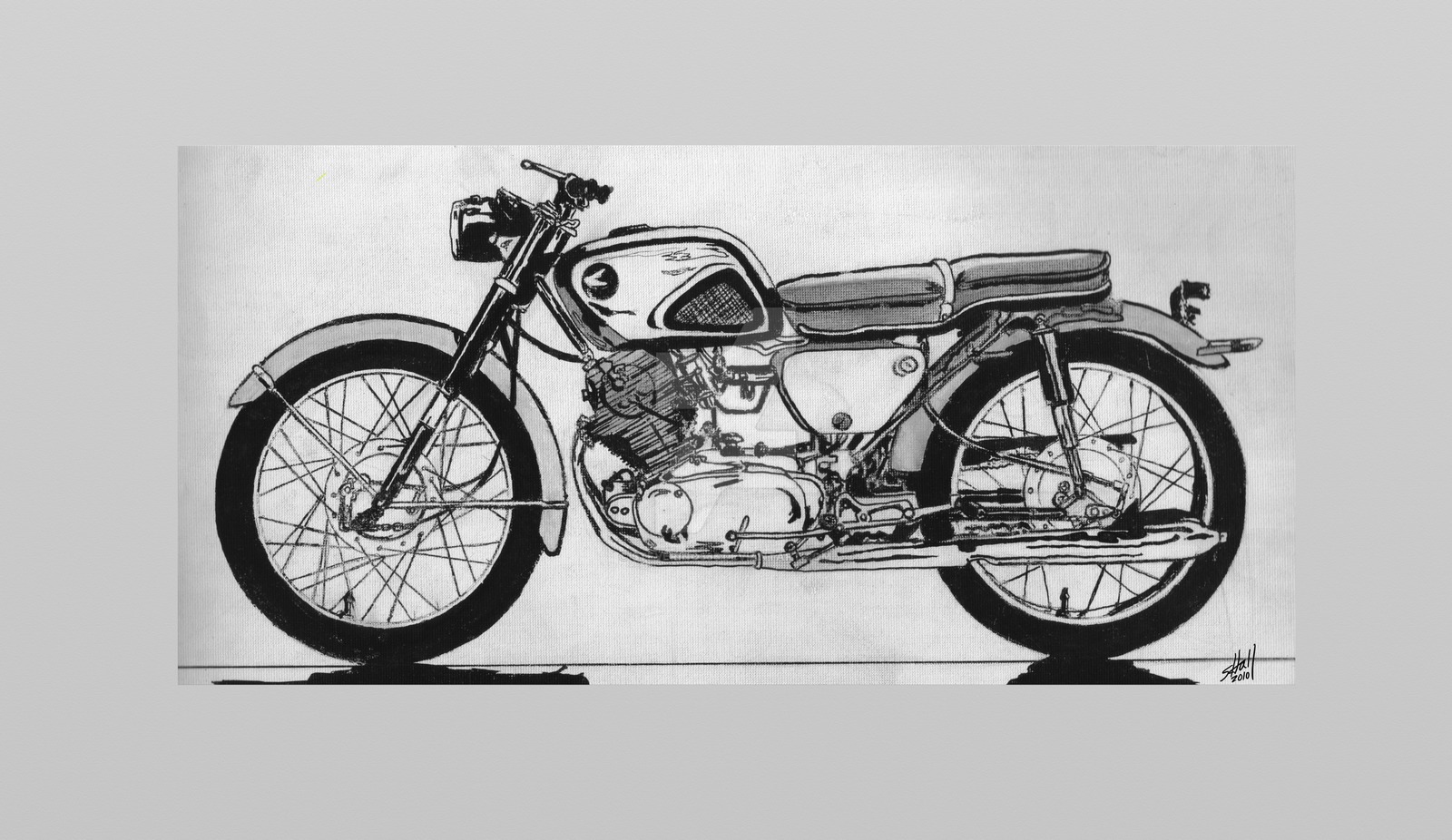 1600x926 honda motorcycle - Honda Motorcycle Drawing