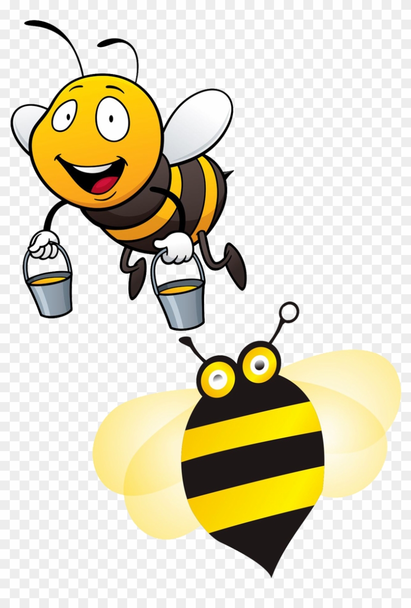 840x1240 Bee Cartoon Drawing Clip Art - Honey Bee Cartoon Drawing